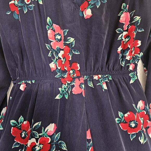 Isabel Maternity XLarge Pleated Floral Tie Back Maxi Dress Flowy Cottagecore - Picture 7 of 16